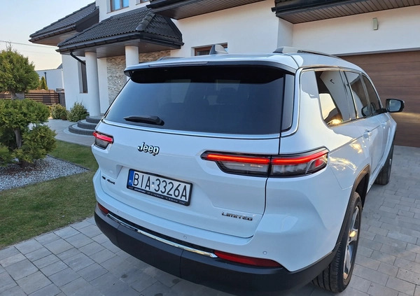 Jeep Grand Cherokee cena 224000 przebieg: 65000, rok produkcji 2021 z Łapy małe 529